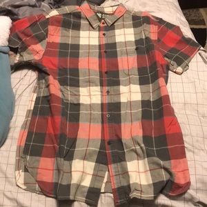 Men checkered polo shirt